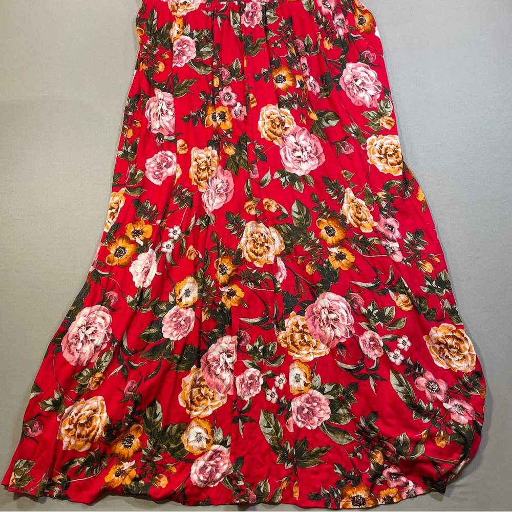 NWT Pinup Couture Katy Maxi Dress, Fitted Bust, Flutter Sleeve, Flowy Skirt - 2X - Picture 13 of 16